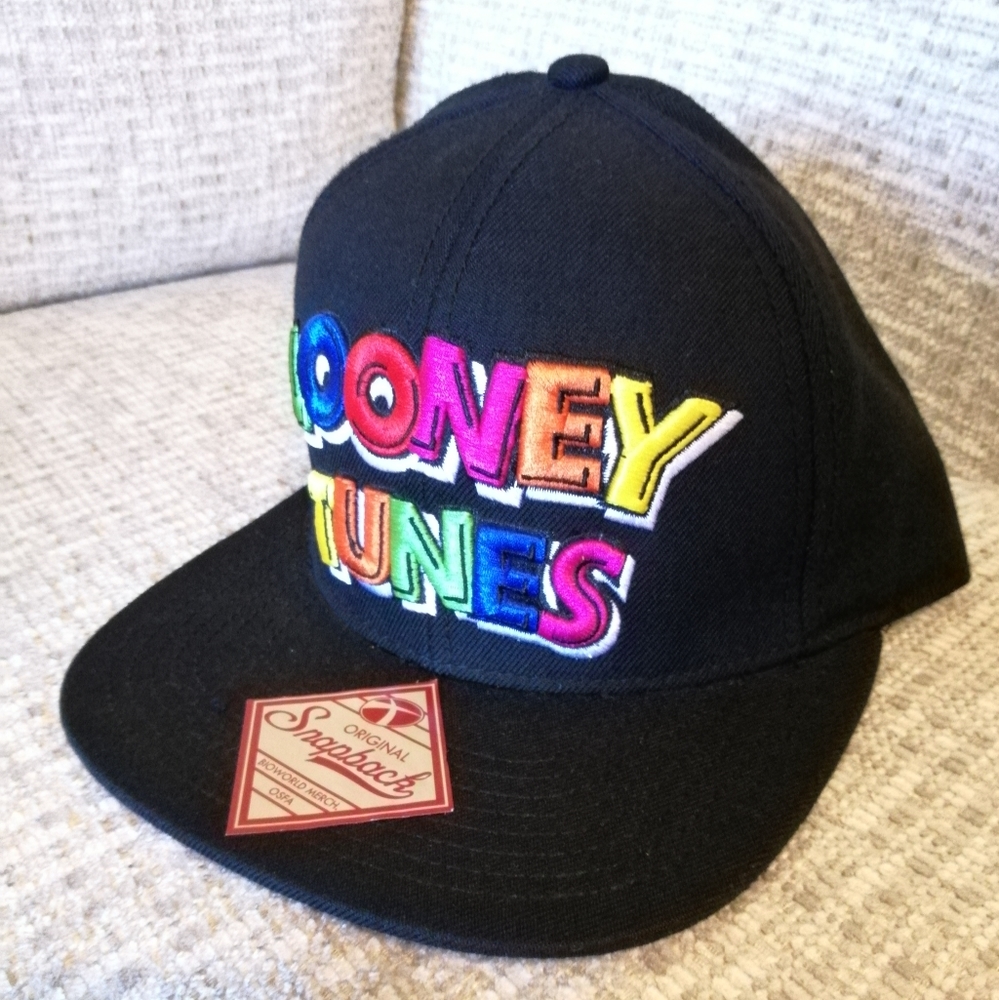 Looney Tunes Embroidered Rainbow Original Snapback. Unisex. NWOT. - Picture 4 of 7